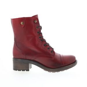 Miz Mooz Womens Calla Red Boots (NWT)